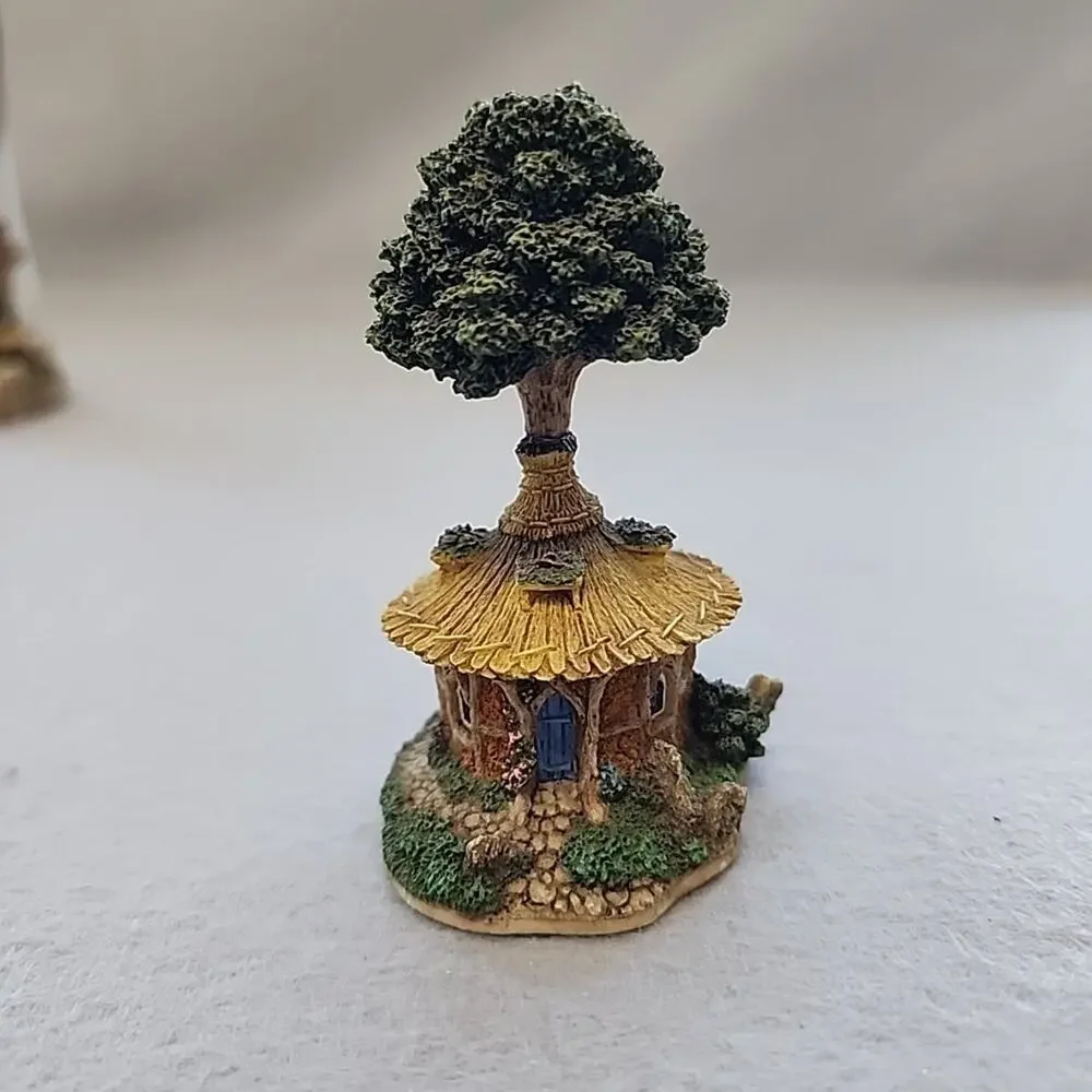 Lot‎ of 4 Woodly Wise Treehouse Cottage Sculptures John Hind Studios Ted Slack